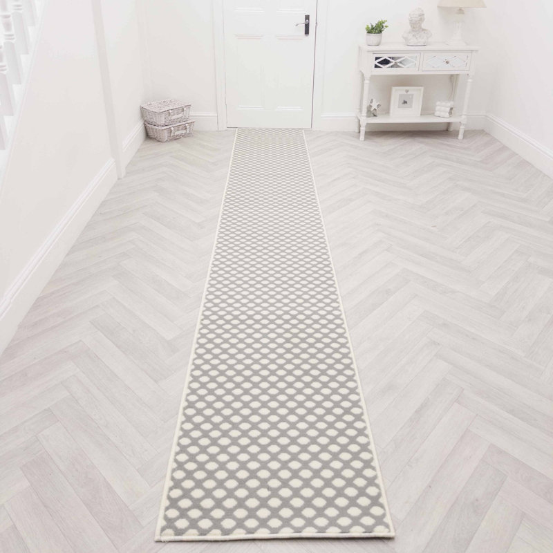 Runner Geometric Area Rug, Runner 60 x 150 cm