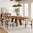 Sachelle Solid wood and upholstered white Side Chair Dining Chair