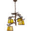 Rustic Lodge 4 - Light Chandelier