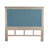Ocean Isles - Woven Headboard - Twin - Ocean Blue and Aged Ivory Finish-300924542