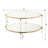 Carolina 2-Tier Acrylic Glass Coffee Table-634835330
