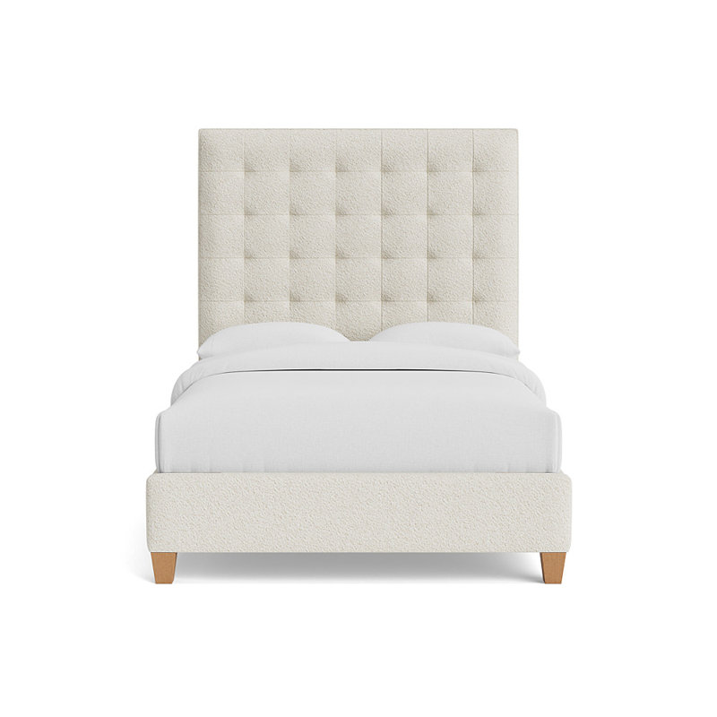 Bed, King, Berber - Cream, Natural