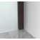 Coraline XL 48" W x 80" H Frameless Rectangle Sliding Shower Enclosure with Fixed Panel
