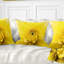Coussin jaune fleur de chrysanthème jaune-29892913-29896379