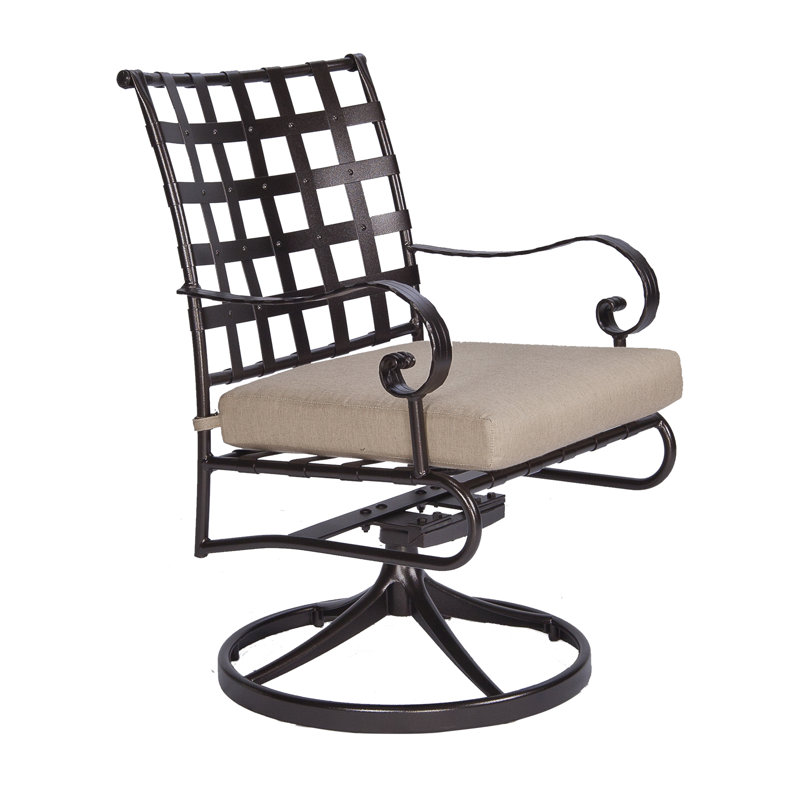 Classico Outdoor Rocker Chair, Graphite, Cast Lagoon