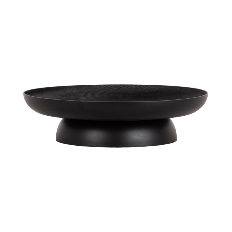 Plateau rond Stovring, Noir