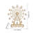 DIY 3D Music Box Puzzle - Ferris Wheel - 232 pcs