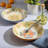 Hand Painted Dinnerware Set, 2-Piece Dinner Bowl Set (8.9"), Assorted