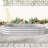 Outdoor Metal Raised Garden Bed, Silver, Oval - Plant Large, Oval, Silver Hypnotize-1695808143