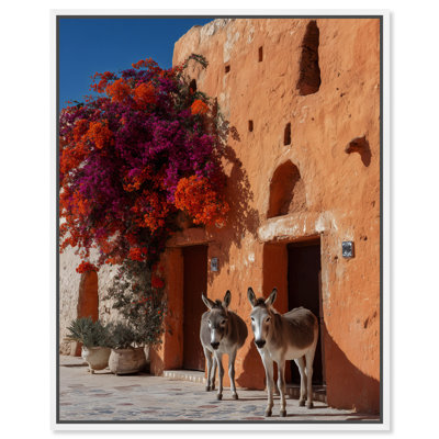Morning Wait Graphic Art Canvas