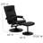 Casey-Jane Contemporary Multi-Position Padded Recliner with Ottoman-1999972087