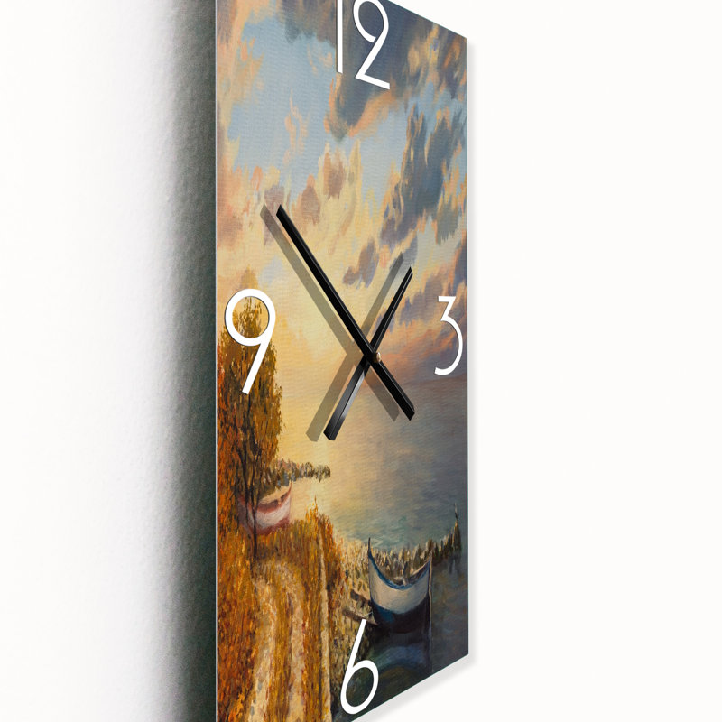 Horloge murale romantique, Grand