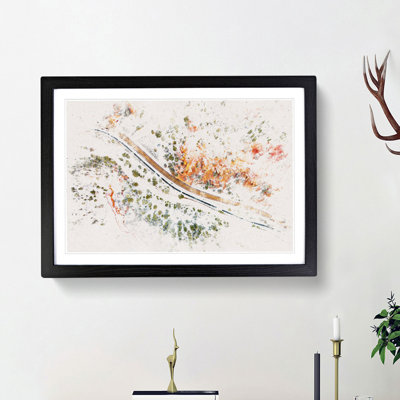 The Road to Nowhere - Picture Frame Painting Print