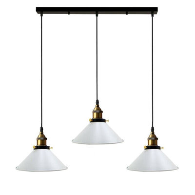 Latshaw 3-Light Kitchen Island Cone Pendant