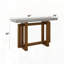 Table de canapé en bois composite avec un design fonctionnel élégant