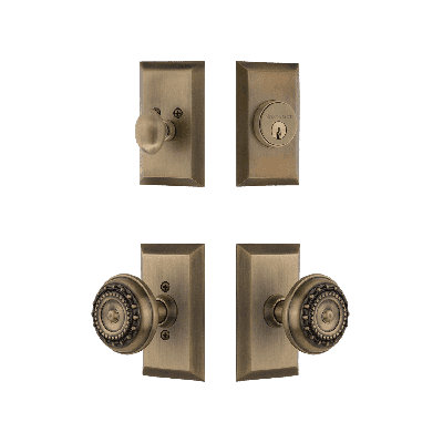 Nostalgic Warehouse Studio Entry Set with Meadows Knob