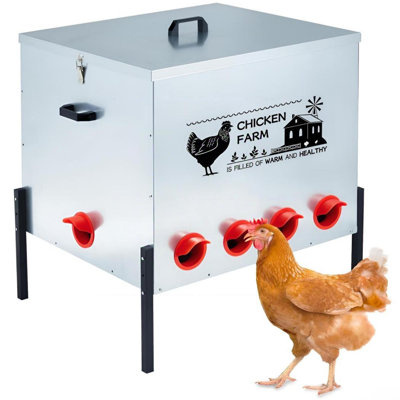 Boîte à nourriture automatique pour poulets