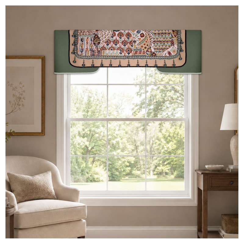 Straight Tailored Cornice Valance – Reusable Custom Window Treatment Kit