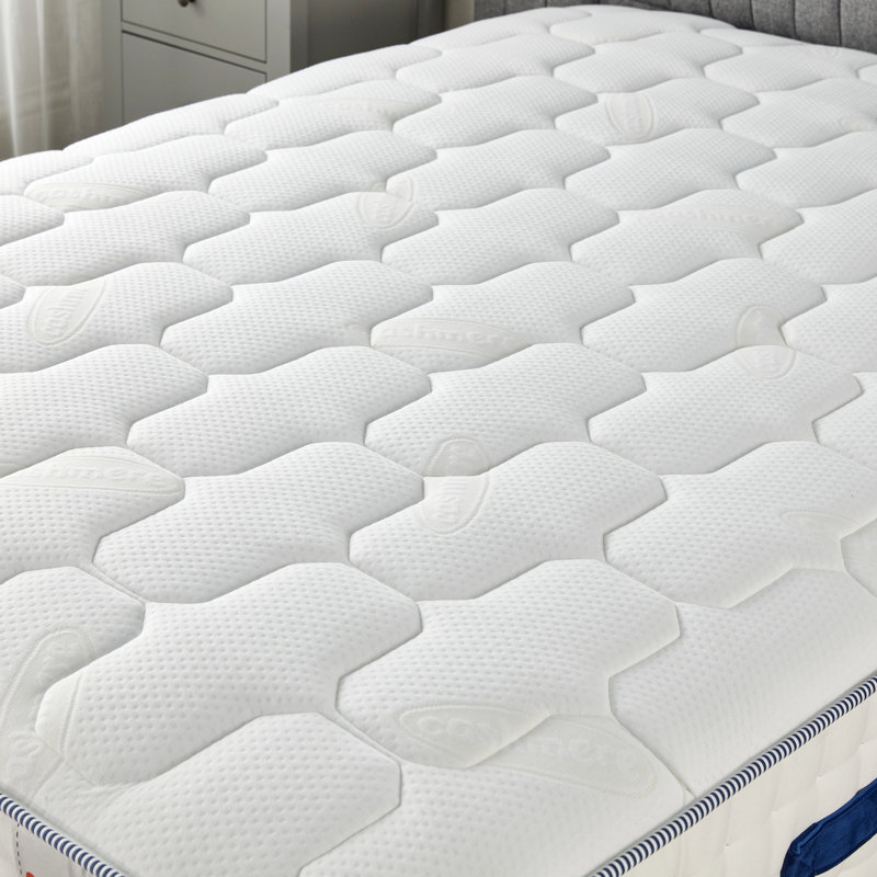 Sovereign Hybrid 5 Layer Pocket Spring Temprature Control Mattress Wool & Silk Filling, Single (3')