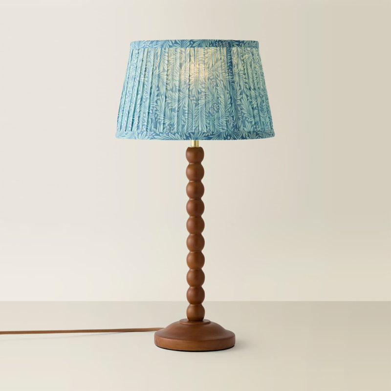 Herdis Wood Table Lamp, Brown