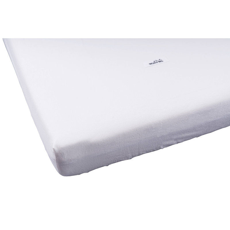 100% Cotton Fitted Sheet, Ecru