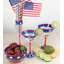 Patriotic Champagne Flute 8.5 oz