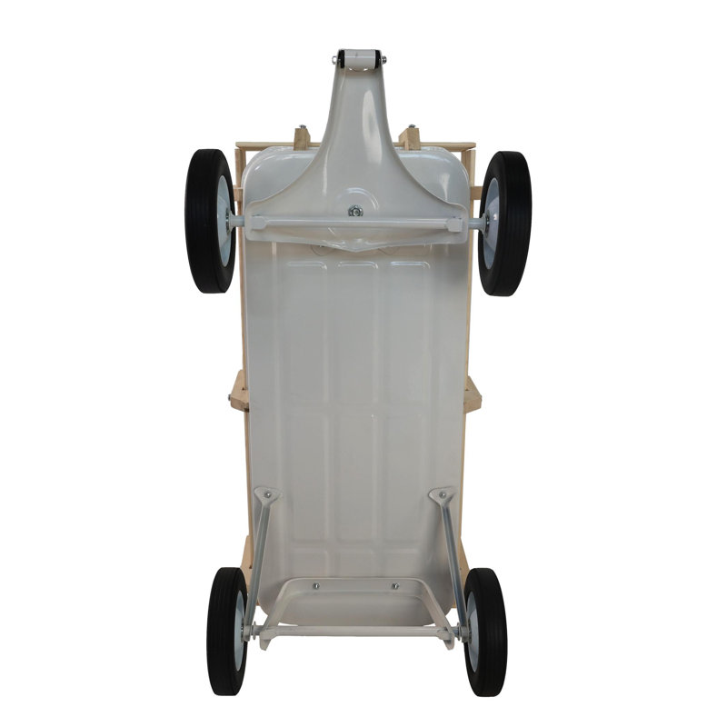 Transport extérieur, tous les terrains, rampes en bois, pneus solides, transport de jardin