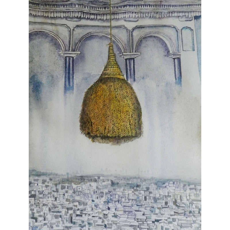 Ville incontrôlée | Acrylique sur toile | Par Ramesh Talabathula