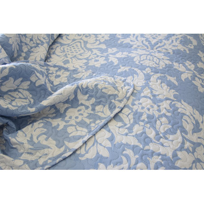 Polyester Standard Damask Quilt