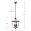 Anndrea 4 - Light Dimmable Candle Style Lantern Geometric Chandelier-1723451502