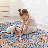 Machine Washable Multi Rug, Abstract Area Rug For Living Room-1248773330