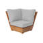 Arrihanna Outdoor Teak Corner Wedge Lounge Chair-1941352100