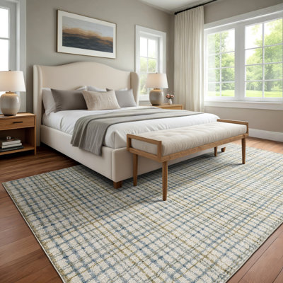 Tapis bleu / vert Genesis