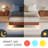 Floating Bed Frame With LED Lights, Metal Bed Frame,  Underbed Storage, No Box Spring Needed-2119709698-2119709697