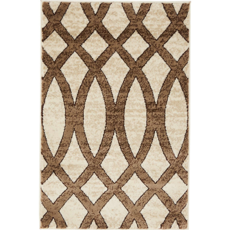 Emigdio Abstract Indoor Rug, Rectangle 2' x 3'