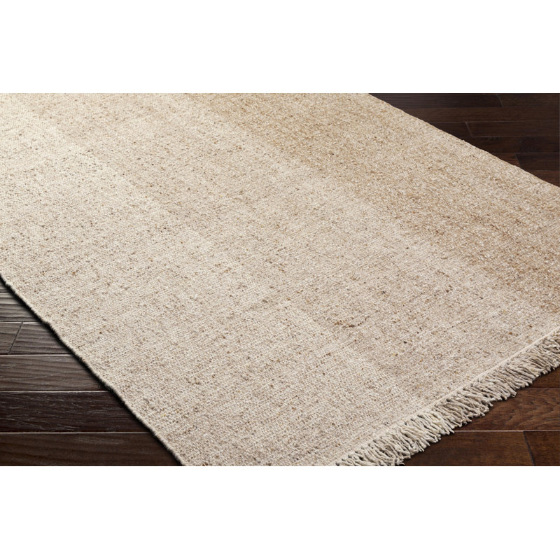 Aarhus Hand Tufted Wool Area Rug, Rectangle 8' x 10'