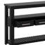 Modern Console Table Long Narrow Sofa Entry Table With Drawers & Open Shelves-85461764