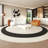 Creative curved small apartment sofa