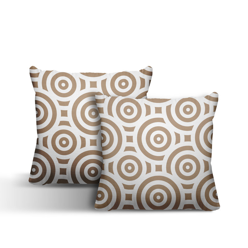  Coussin intérieur / extérieur, L 19 po x H 19 po, Beige