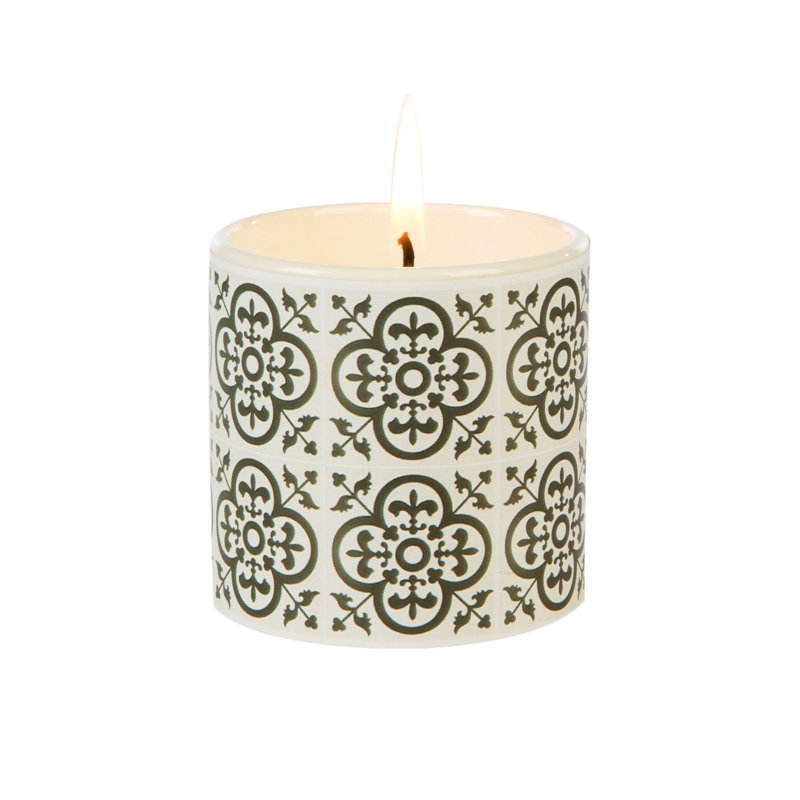 Fired Earth Black Tea & Jasmine Scented Jar Candle