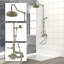 Douche thermostatique apparente et douchette à main de Strom Living-17490847