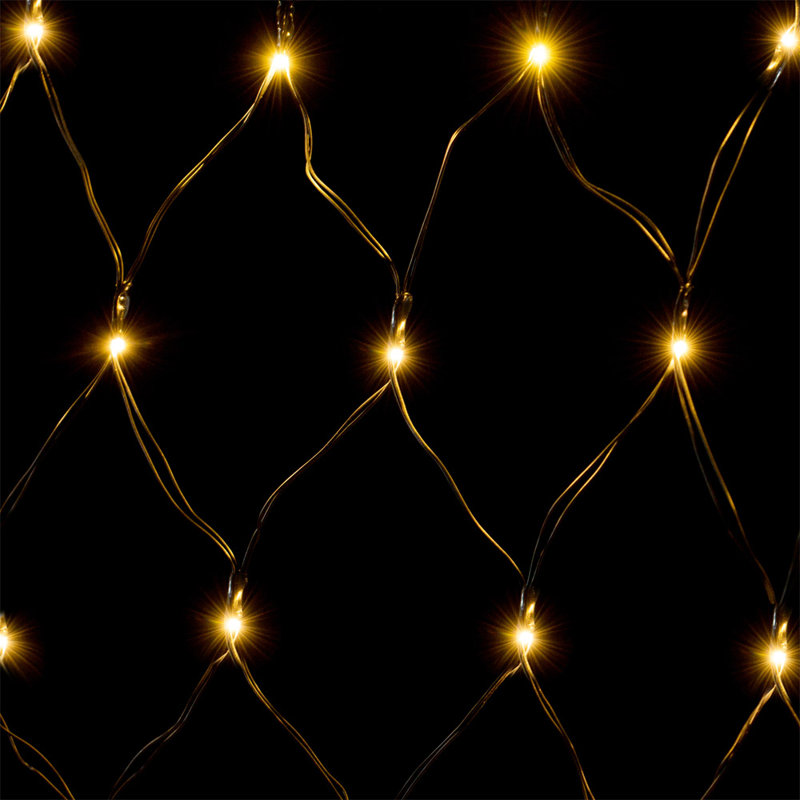 100 White Net Lights