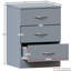 Maybery 3 - Drawer Bedside Table Nightstand-356433624