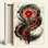 «Sword Flame», reproduction d'art sur toile, ensemble de 1