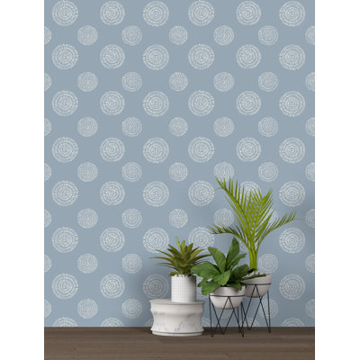 Rouleau de papier peint L 33 pi x l 20,5 po Susan Hable Sandraker