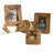 Asana Brown Wood Picture Frame - Set of 3