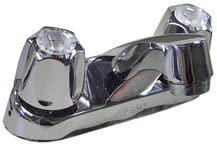 Robinet de salle de bain et de cuisine 4 po Avalon avec poignée en métal