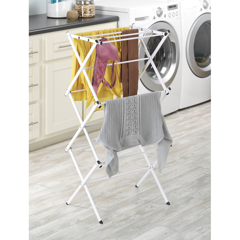 Metal Accordion Drying Rack, 41.13" H x 22.5" W x 14.5" D