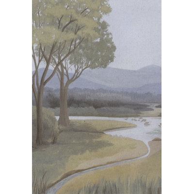 Tauna Dear Riverbank I by Grace Popp - Wrapped Canvas Print