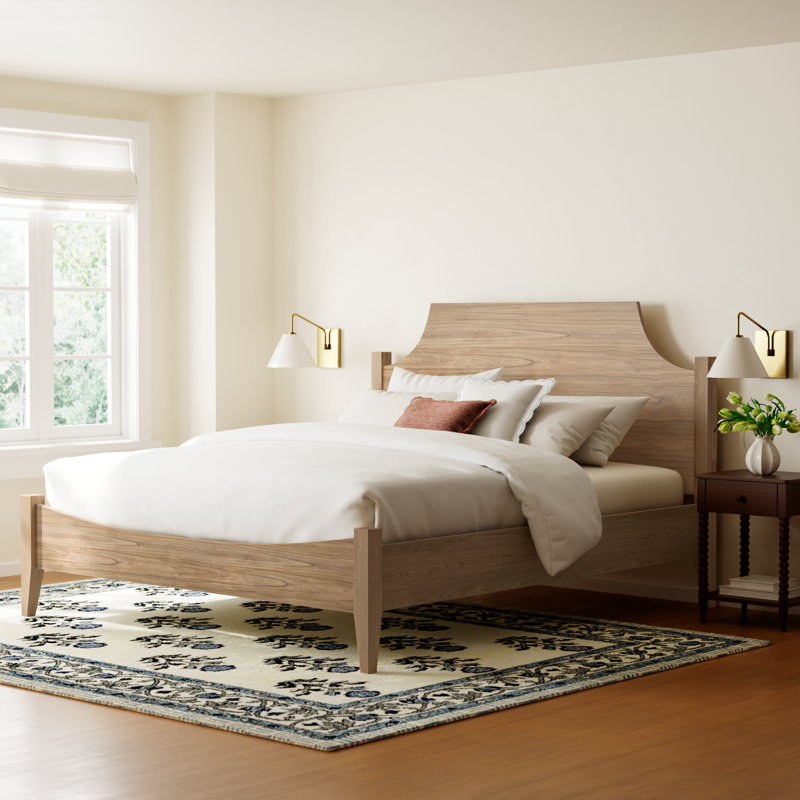 Bronwyn Platform Bed, King, Natural